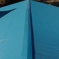 画像1400：【草加市】アパート折半屋根塗替え